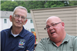 National Night Out - Two men pose for photo