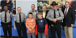Operation Blue Christmas - Children pose with Police Officers