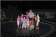 Skippy on Trampoline with children